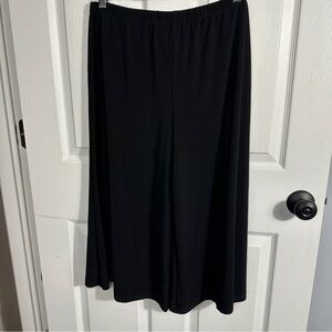 MSK Evening Collection wide leg capris, size 16, poly/spandex, office, evening